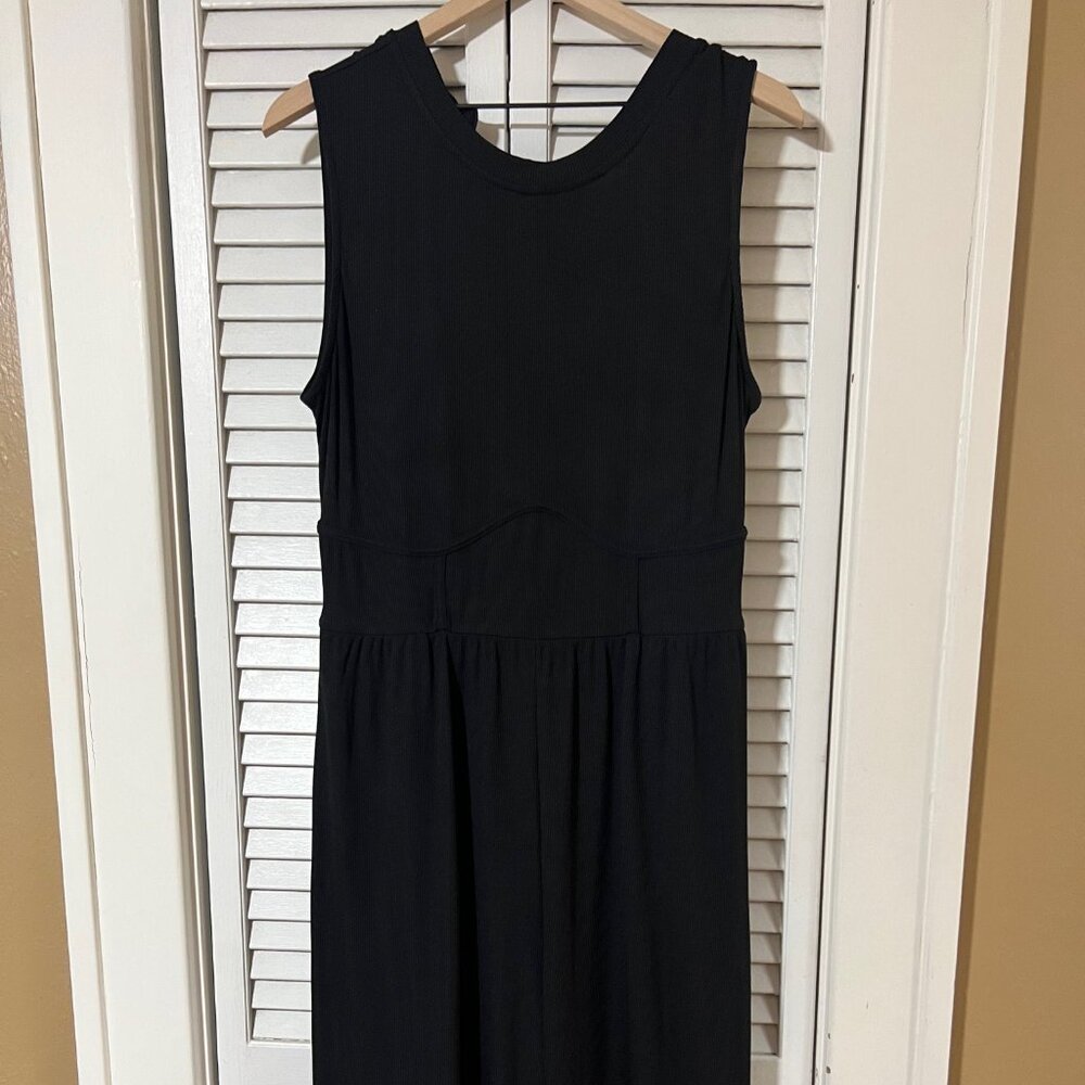 Cider Black Wide Leg Jumpsuit